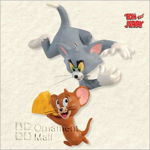 2008 Tom and Jerry Hallmark Keepsake Ornament QXI4321