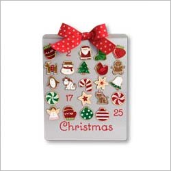 2009 Countdown to Christmas Magnet Set Advent Calendar Hallmark Keepsake Ornament 2009Countdown