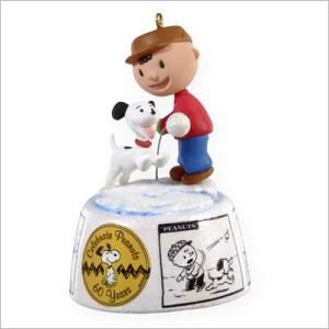2009 Peanuts 60th Anniversary Hallmark Keepsake Ornament QK4312