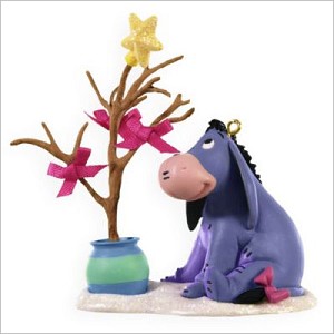 2009 Winnie the Pooh A Humble Sort of Christmas Eeyore Hallmark Keepsake Ornament QXD2002