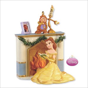 2009 Beauty and the Beast A Warm and Cozy Christmas Hallmark Keepsake Ornament QXD2112