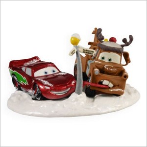 2009 Cars One Stuck Truck Hallmark Keepsake Ornament QXD2145