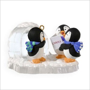 2009 Subzero Serenade Penguins  Hallmark Keepsake Ornament QXG6022