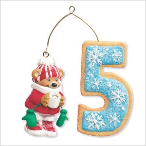 2010 My 5th Christmas Hallmark Keepsake Ornament QXG7623