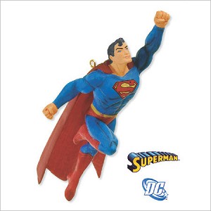 2009 Superman A Hero Bravely Rises  Hallmark Keepsake Ornament QXI1005