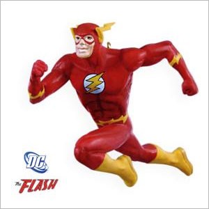 2009 Flash The Fastest Man Alive Hallmark Keepsake Ornament QXI1015
