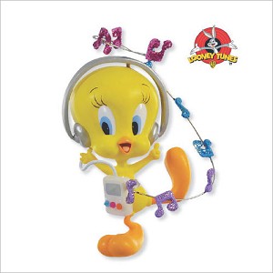 2009 Tweety Wuv My Tunes Hallmark Keepsake Ornament QXI1025
