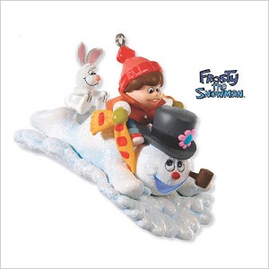 2009 Frosty the Snowman A Winterfun Ride  Hallmark Keepsake Ornament QXI1045