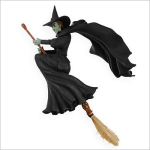 2009 Wizard of Oz Wicked Witch of the West (SDB) Hallmark Keepsake Ornament QXI1122