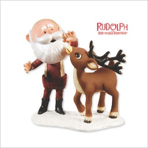2009 Rudolph the Red-Nosed Reindeer Santa's Bright Idea Hallmark Keepsake Ornament QXI1182