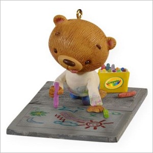 2009 Crayola Mommy's Little Artist Hallmark Keepsake Ornament QXI1265
