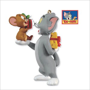 2009 Tom and Jerry A Cat-and-Mouse Christmas Hallmark Keepsake Ornament QXI1292