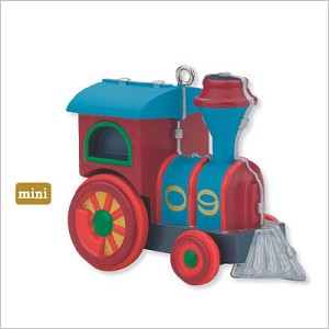 2009 Li'l Locomotive *Miniature Hallmark Keepsake Ornament QXM9025