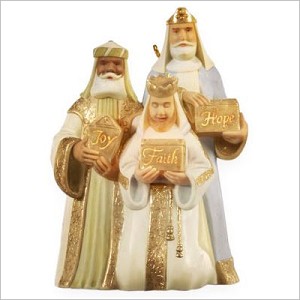 2009 The Three Kings Hallmark Keepsake Ornament QXT4212