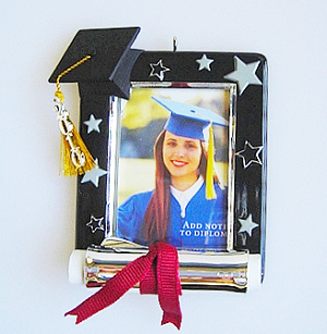 2013 Our Grad *Graduation Photo Hallmark Keepsake Ornament QHG615