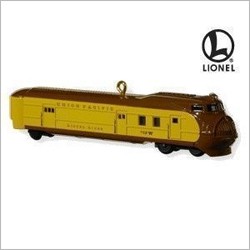 2010 Lionel Trains 15th Union Pacific Streamliner Locomotive Hallmark Keepsake Ornament QX8626