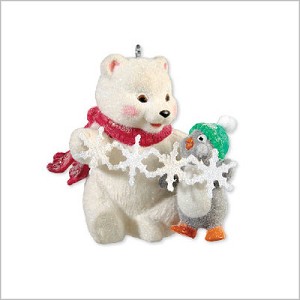 2010 Snowball and Tuxedo 10th Snowflakes With Style Hallmark Keepsake Ornament QX8123