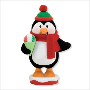 2010 Noel Nutcrackers 3rd & Final Snow Happy to Serve Penguin Hallmark Keepsake Ornament QX8326