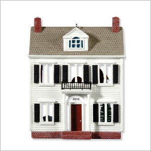 2010 Nostalgic Houses & Shops 27th A Colonial Christmas Hallmark Keepsake Ornament QX8606