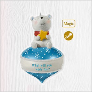 2010 Recordable Ornaments What Will You Wish For *Magic Hallmark Keepsake Ornament QXG3146