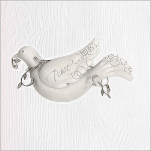 2010 Peace Dove Hallmark Keepsake Ornament QXG3556