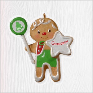 2010 Grandson Hallmark Keepsake Ornament QXG7006
