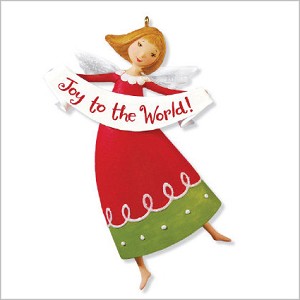 2010 Joy to the World Angel Hallmark Keepsake Ornament QXG7366