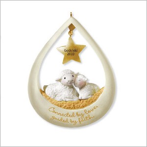 2010 Godchild Hallmark Keepsake Ornament QXG7646