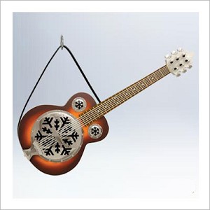 2011 Rockin' Around the Christmas Tree Guitar *Magic Hallmark Keepsake Ornament QXG3217