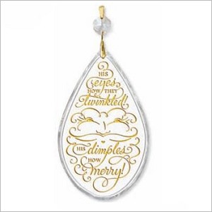 2011 Jolly Santa Hallmark Keepsake Ornament QXG3529
