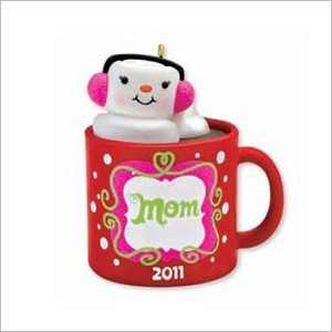 2011 Mom Mug Hallmark Keepsake Ornament QXG4009