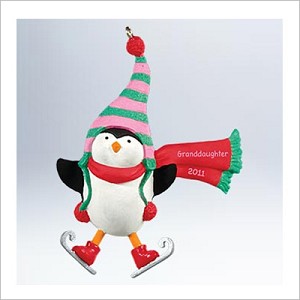 2011 Granddaughter Penguin Hallmark Keepsake Ornament QXG4049