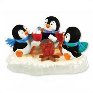 2011 Friends of a Feather Penguins Hallmark Keepsake Ornament QXG4057