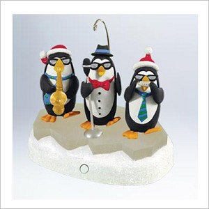 2011 Jingle Bell Blues Penguins *Magic Hallmark Keepsake Ornament QXG4137