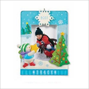2011 Superstar Photo Holder Hallmark Keepsake Ornament QXG4379