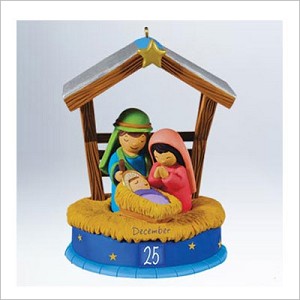 2011 The Story of Christmas Advent Countdown *Magic Hallmark Keepsake Ornament QXG7586RI