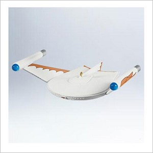 2011 Star Trek Romulan Bird-of-Prey *Magic Hallmark Keepsake Ornament QXI2007
