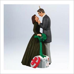 2011 Gone With the Wind Almost a Kiss *Scarlett and Rhett Hallmark Keepsake Ornament QXI2339