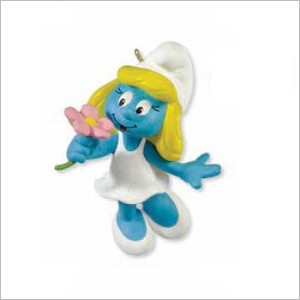 2011 Smurfs Smurfette Hallmark Keepsake Ornament QXI2373