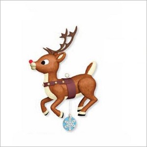 2011 Rudolph the Red- Nosed Reindeer Saves Christmas Hallmark Keepsake Ornament QXI2447