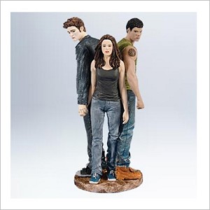 2011 Twilight Bella, Edward, and Jacob Hallmark Keepsake Ornament QXI2907