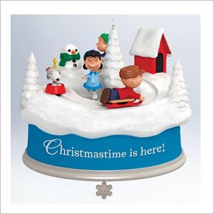 2011 Peanuts Christmastime is Here *Magic Hallmark Keepsake Ornament QXI2917