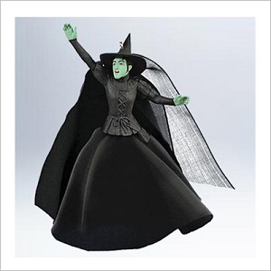 2011 Wizard of Oz Wicked Witch of the West Hallmark Keepsake Ornament QXI2937