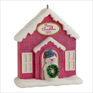2011 Welcome Christmas VIP Gift *Repaint Hallmark Keepsake Ornament AD4485