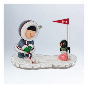 2012 Frosty Friends 33rd Golf Hallmark Keepsake Ornament qx8044