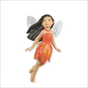 2012 Fairy Messengers 8th Tiger Lily Fairy Hallmark Keepsake Ornament qx8071