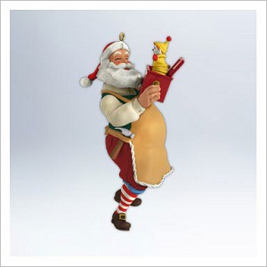 2012 Toymaker Santa 13th Hallmark Keepsake Ornament qx8121