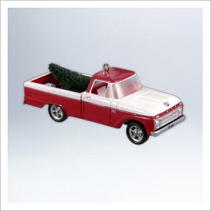 2012 All-American Trucks 18th 1966 Ford F-100 Hallmark Keepsake Ornament qx8224
