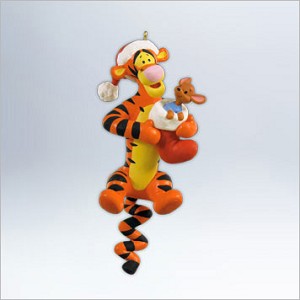 2012 Winnie the Pooh Bouncing Through the Snow Tigger Hallmark Keepsake Ornament qxd1061