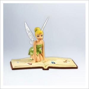 2012 Tinker Bell and The Fairy Journal Hallmark Keepsake Ornament qxd1621